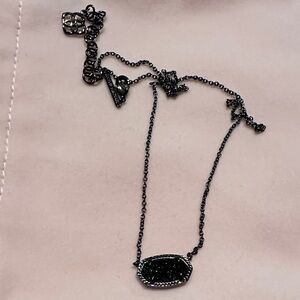 Kendra Scott Midnight Black Necklace